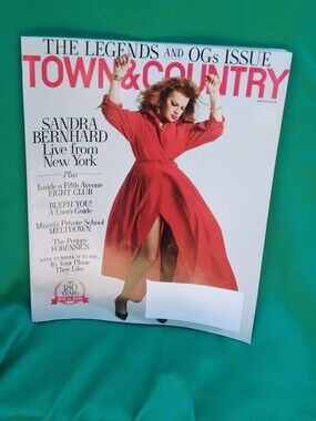 Town & Country March 2026 Magazine Issues Sandra Bernhard